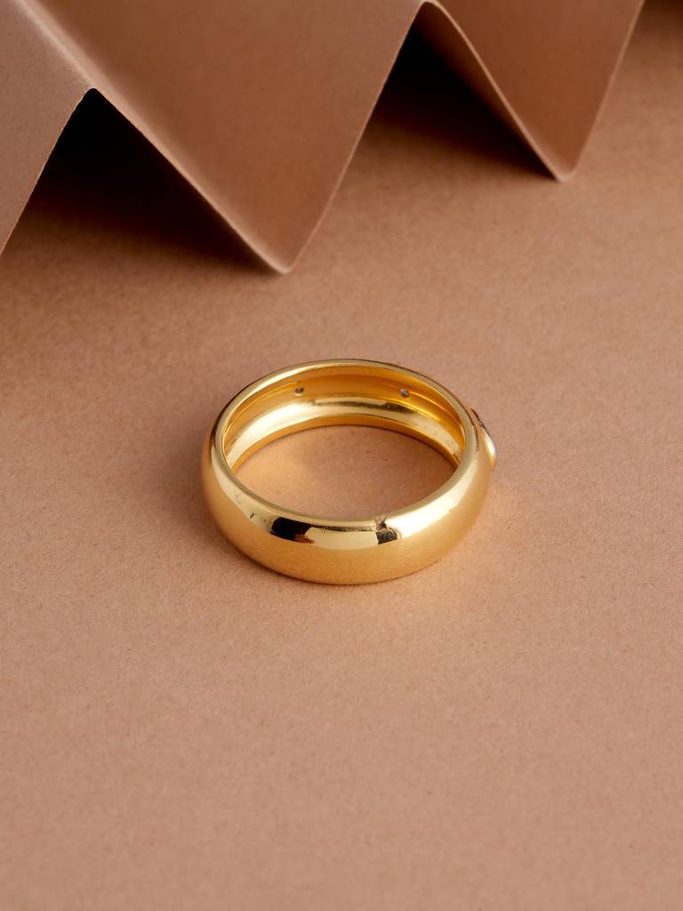 Tristarts Signature Ring For Unisex : STURG0692-5