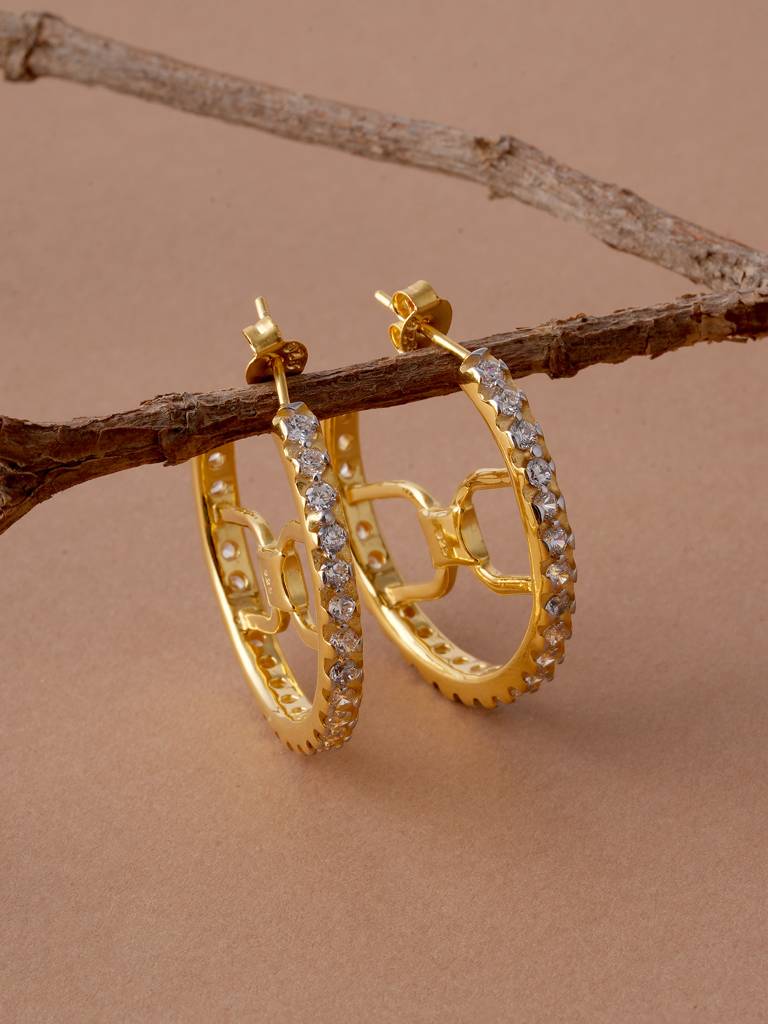 Whispered Light Signature Earrings For Women : STWER0708
