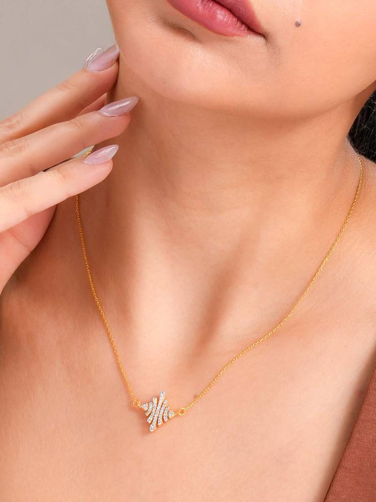 Argento Luxe Signature Necklace For Women : STWNC0397