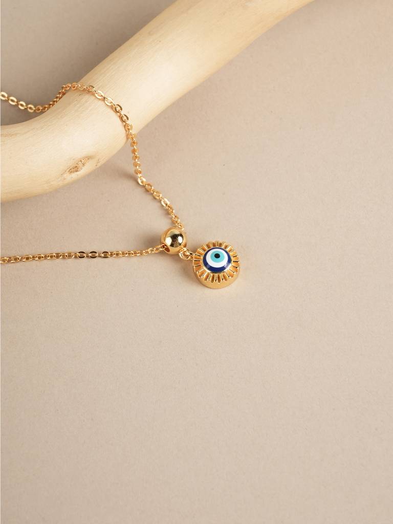 Evil Eye Enigma 925 Silver Pendant For Women : STWNC0661