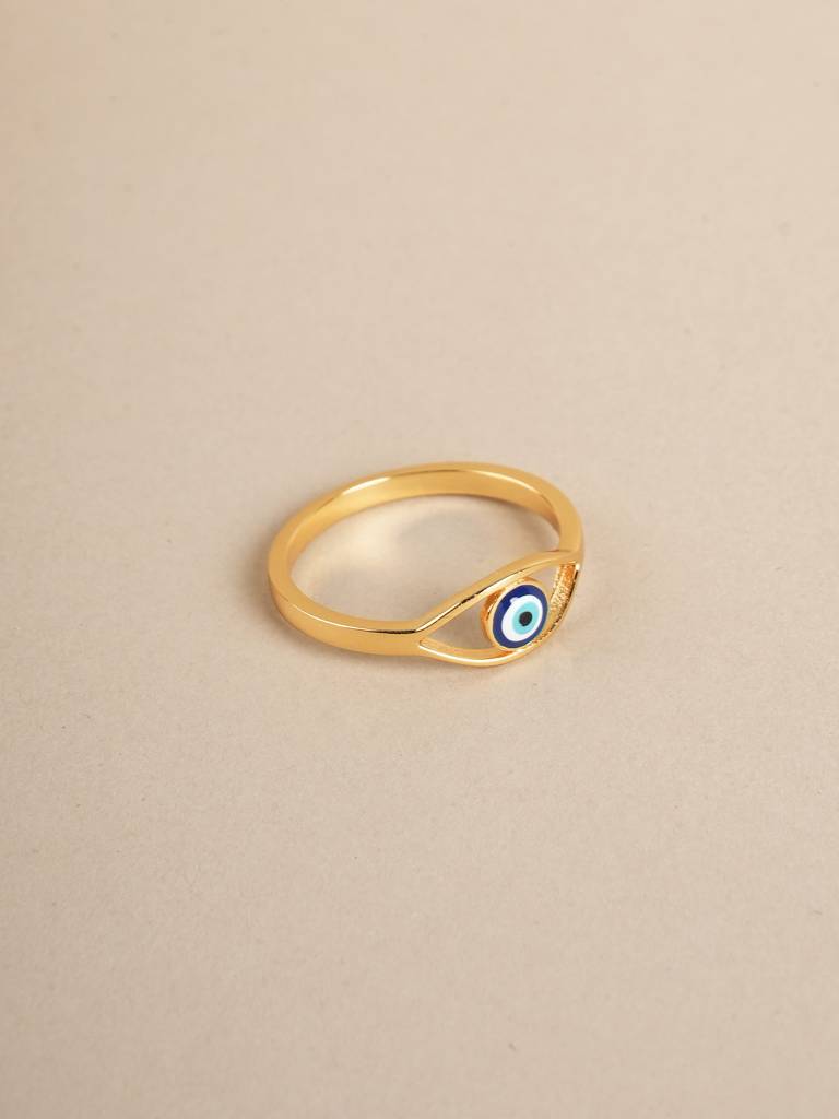 Evil Eye Zeinth 925 Silver Ring For Womens : STWRG0894-5
