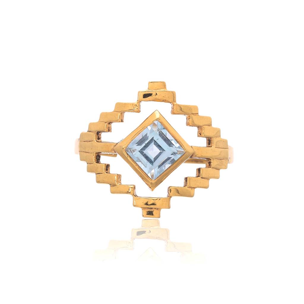 Stepped Gemstone Ring : SW_RG_03