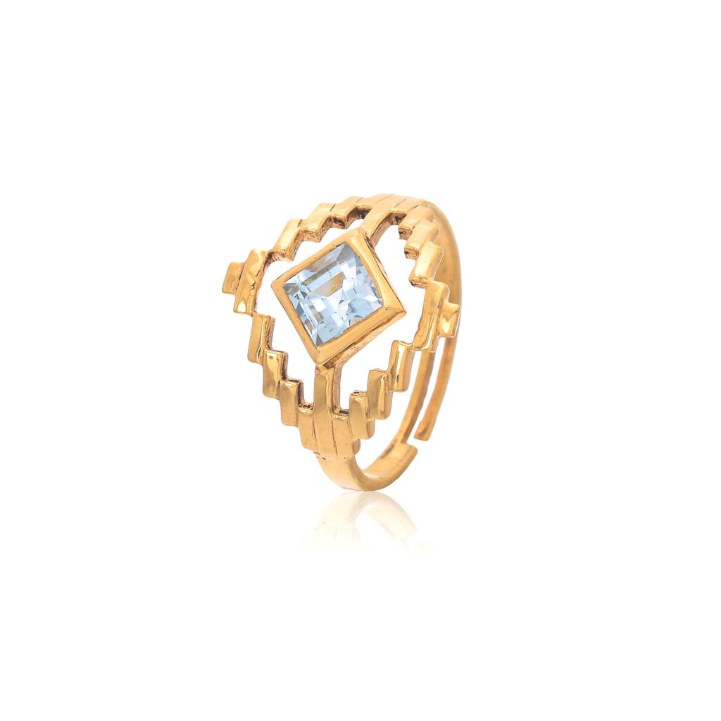 Stepped Gemstone Ring : SW_RG_03