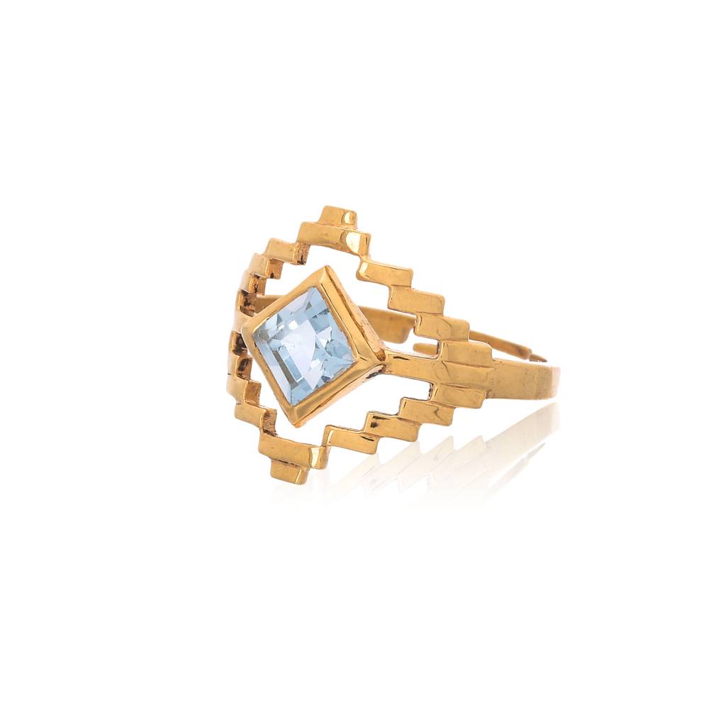 Stepped Gemstone Ring : SW_RG_03