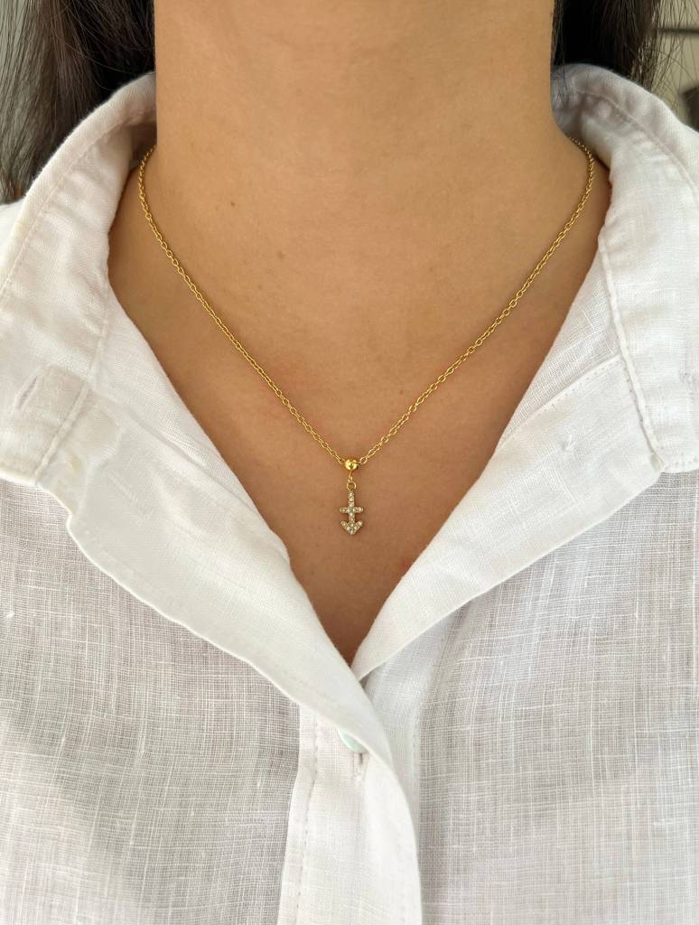 18K Gold Plated Zodiac Sign Necklace : N86K