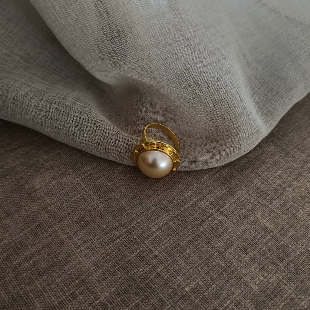 Sangria Pearl Luxe Ring