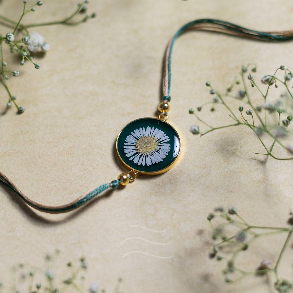 Eternz Certified Jewellery - Leafy Affair Sapno Ka Bagh Rakhi