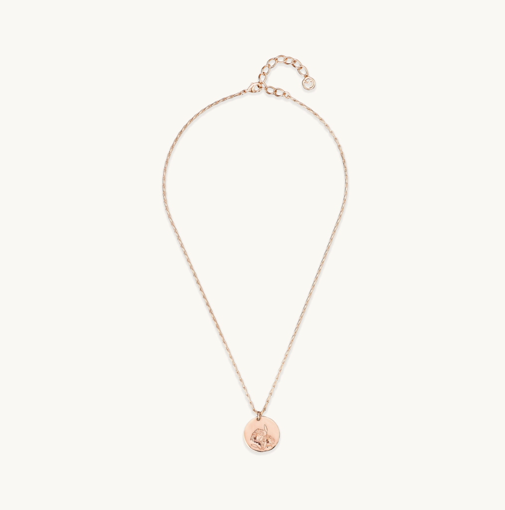 Daisy Medallion Necklace : PENK70