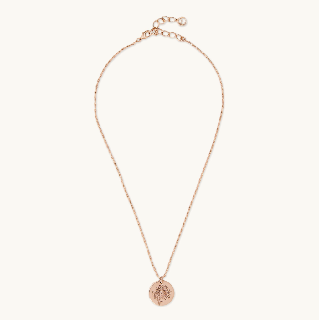 Sunflower Medallion Necklace : PENK74
