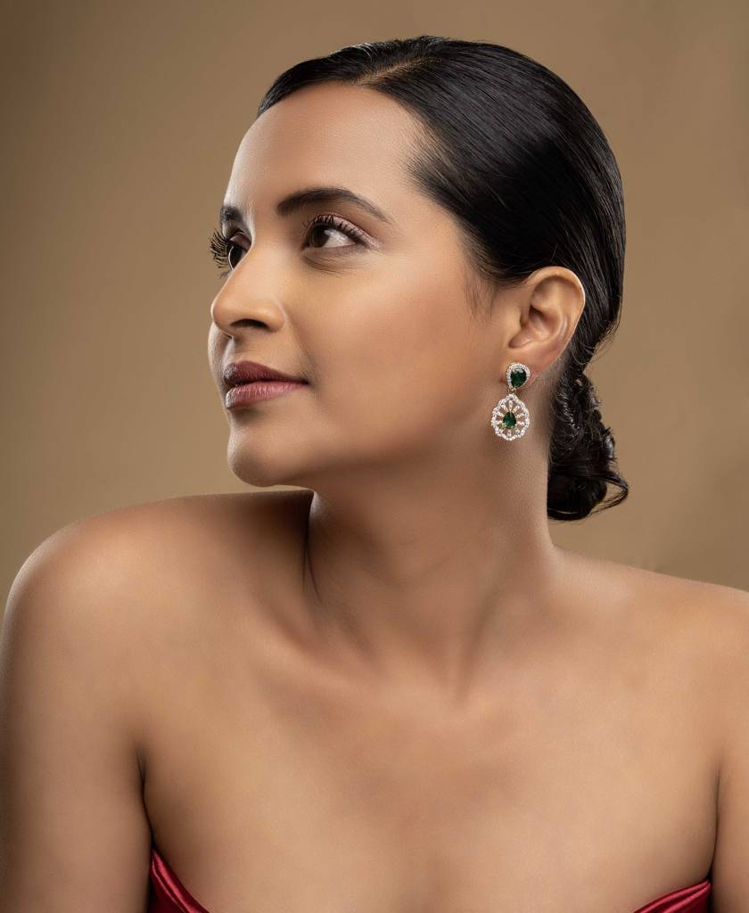 925 Silver Lizzie Earrings : CSE192
