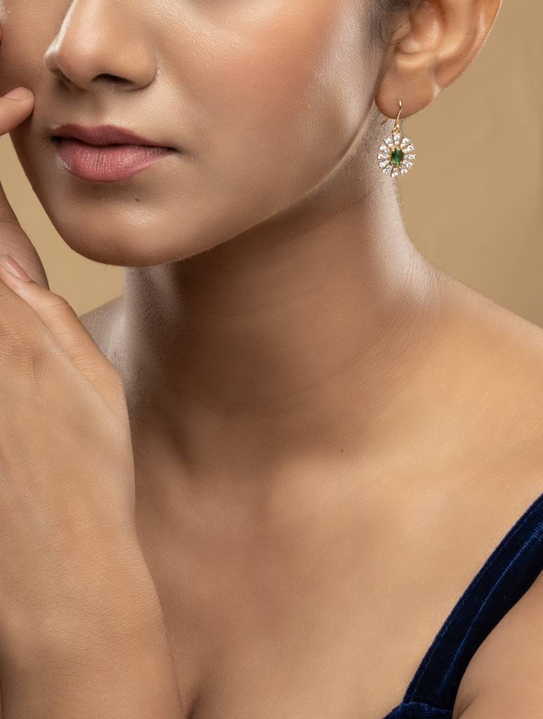 925 Silver Sridevi Earrings : CSE209