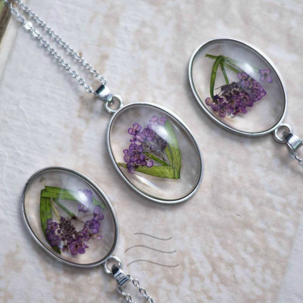 Spell Of Purple Necklace : LA-FF-SA-N-01