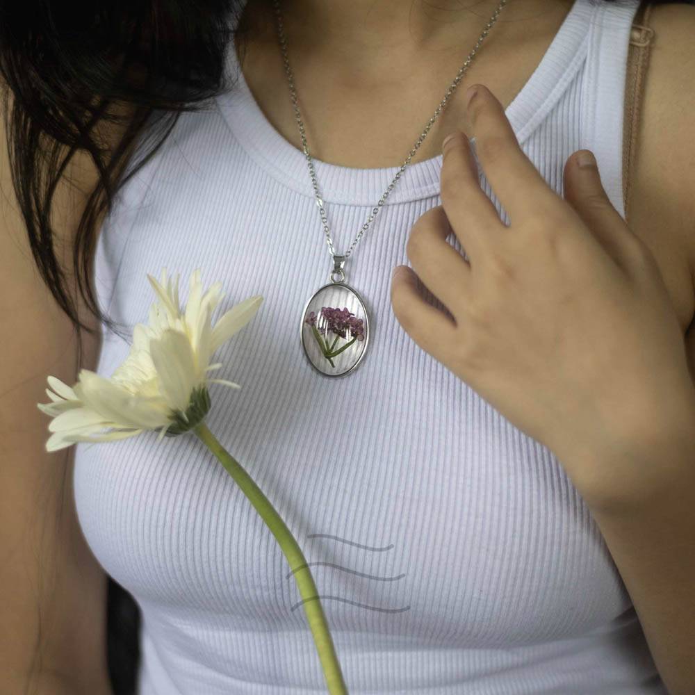 Spell Of Purple Necklace : LA-FF-SA-N-01