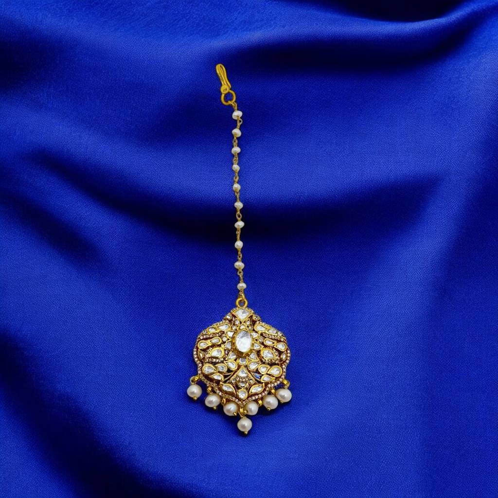 Silver Chandni Maang Tikka : SS090