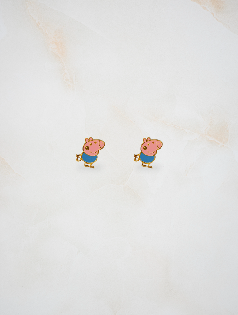 Peppa Pig Earrings : earringpeppa