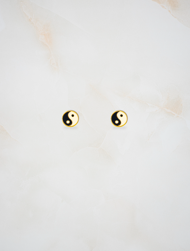 Yin-Yang Earrings : earringyinyang