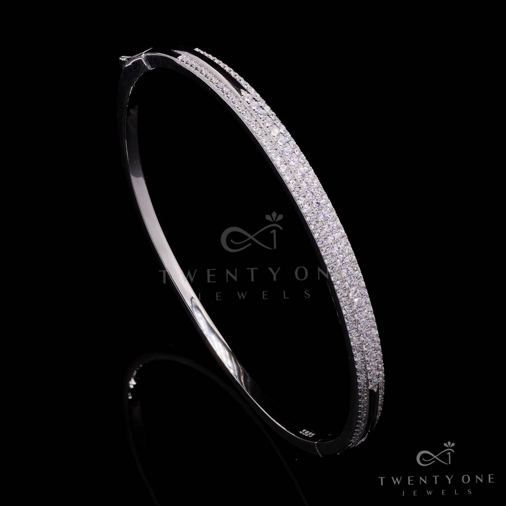 Pure 925 Silver Openable Melany Bracelet : TB4122