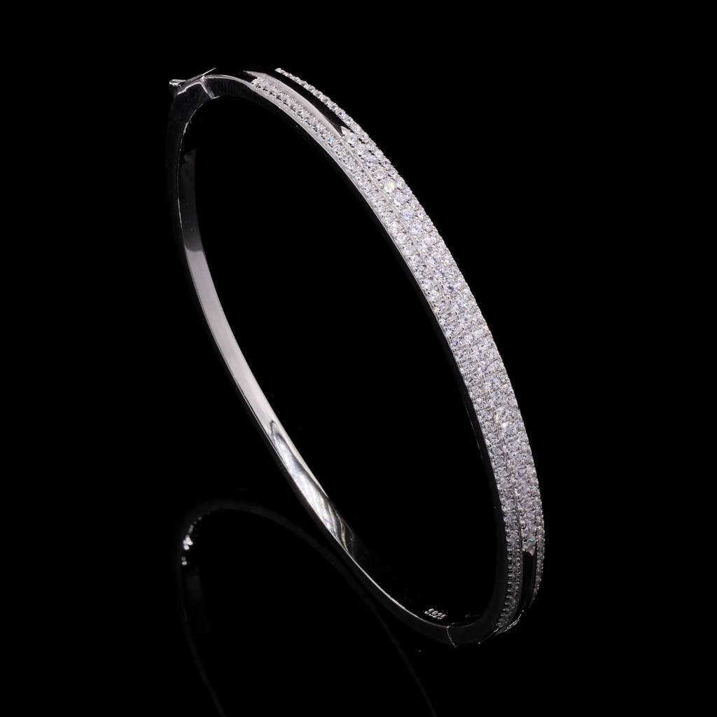 Pure 925 Silver Openable Melany Bracelet : TB4122