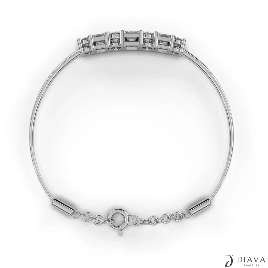 Bezel Set Multistone Bracelet : BezelSetMultistoneBracelet