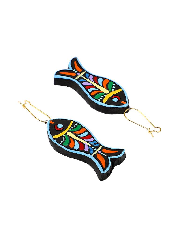 Jugal Matsya Necklace Set : TERRANS1562