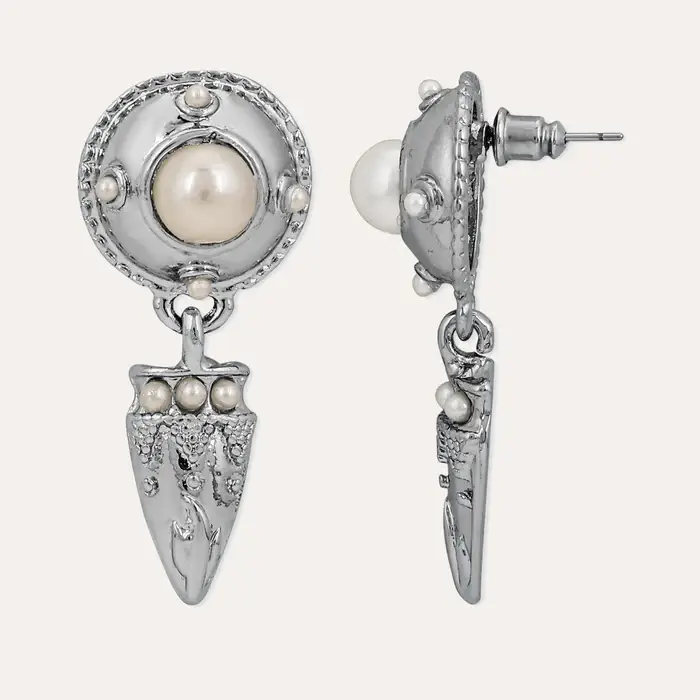 Tfc 18K Glamour Nova Plated Dangler Earrings : 10102