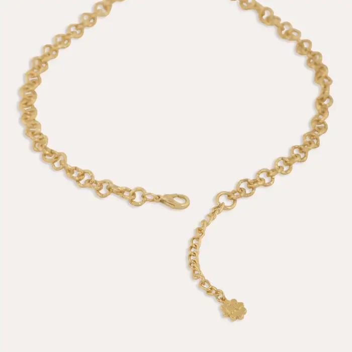 Tfc 24K Lion Statement Gold Plated Pendant Necklace : 20027