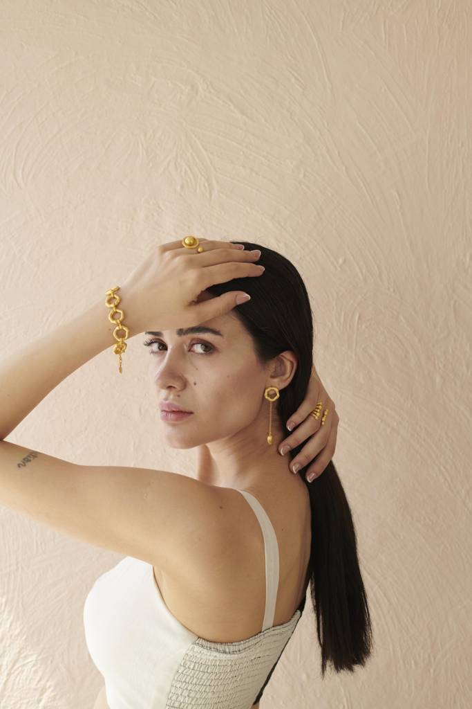 Linked Halo Bracelet : AATLA083