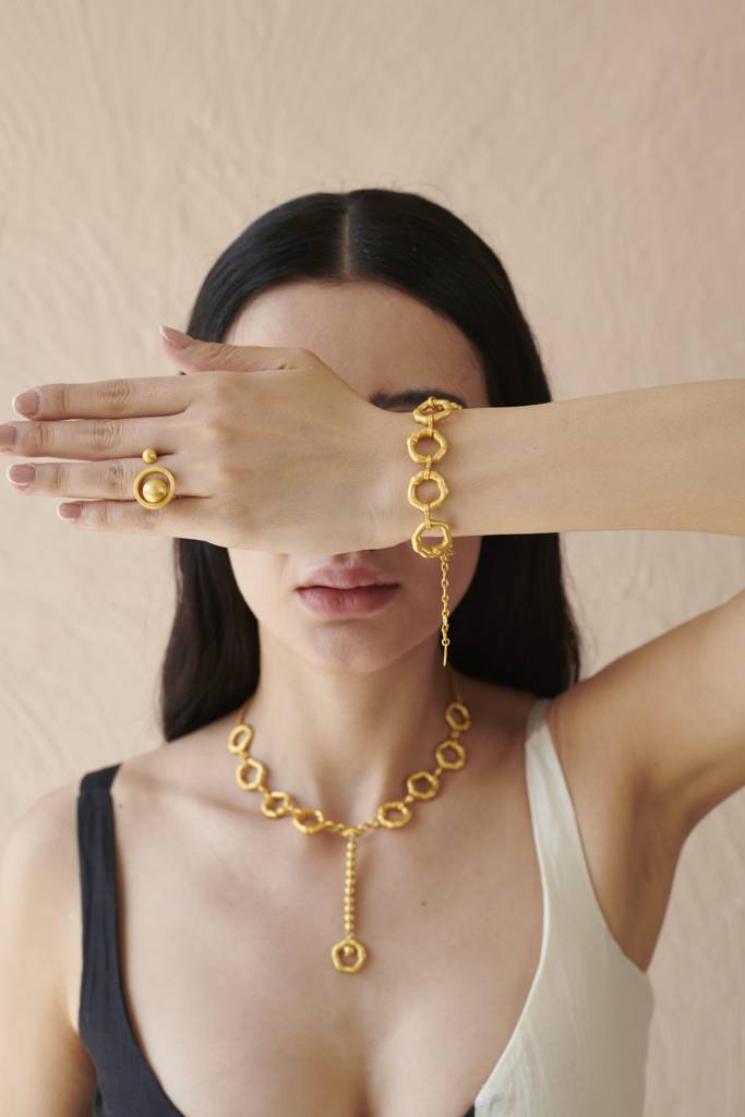 Linked Halo Bracelet : AATLA083