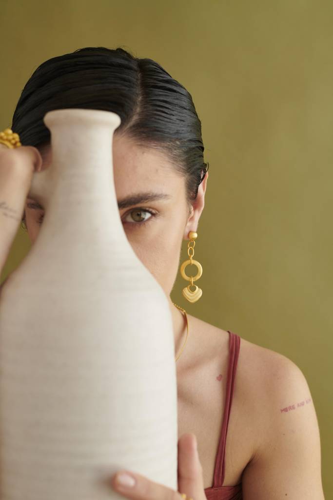 Cupid'S Circle Earring : AATLA062