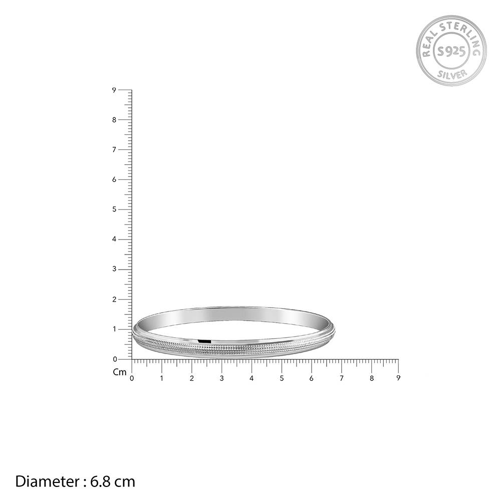 925 Silver Arvith Kada For Him : TLBR056