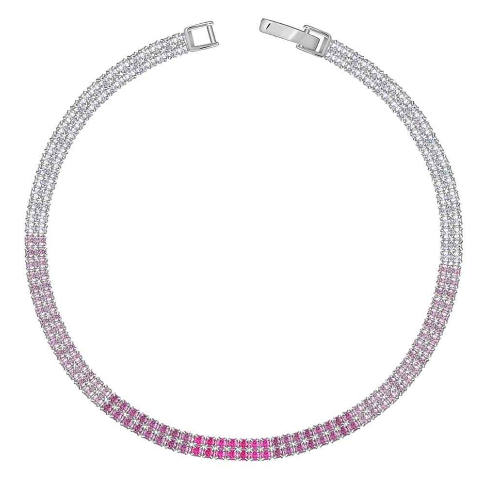 925 Silver Ombre Line Tennis Bracelet : TLBR095
