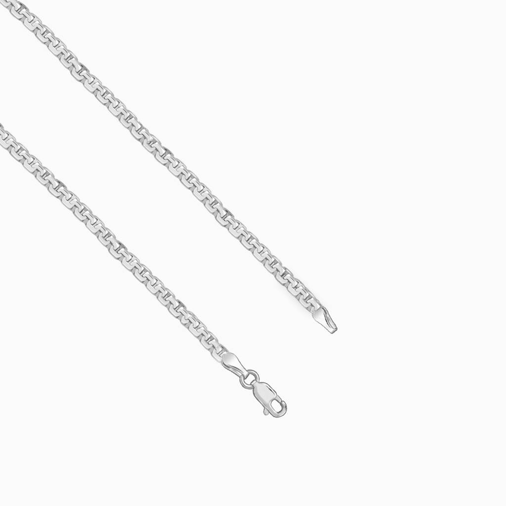 925 Silver Box Chain For Him| Gifts For Men & Boys : TLCH025