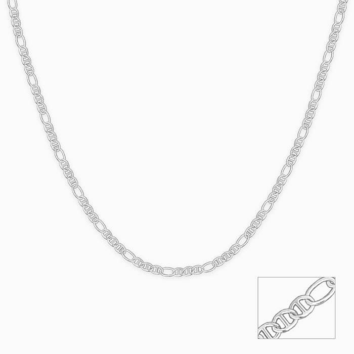 925 Silver Anchor Chain For Him|Gifts For Men & Boys : TLCH040