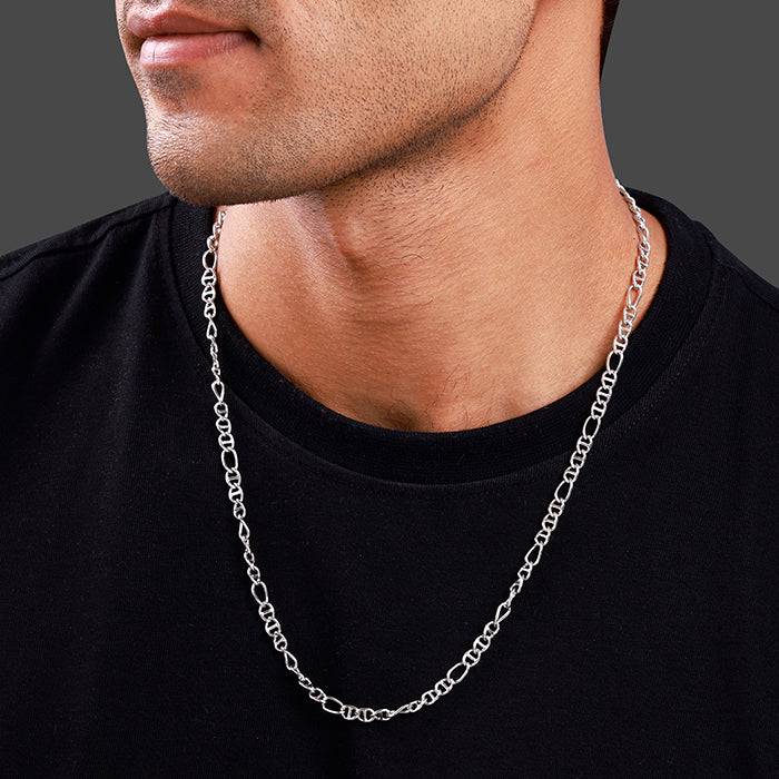 925 Silver Anchor Chain For Him|Gifts For Men & Boys : TLCH040