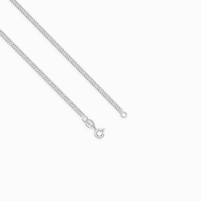 925 Silver Herringbone Chain| Gifts For Women And Girls : TLCH045