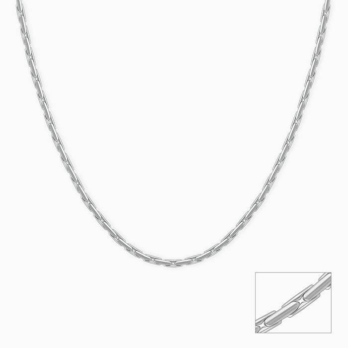 925 Silver Elongated Box Chain For Him|Gifts For Men & Boys : TLCH047