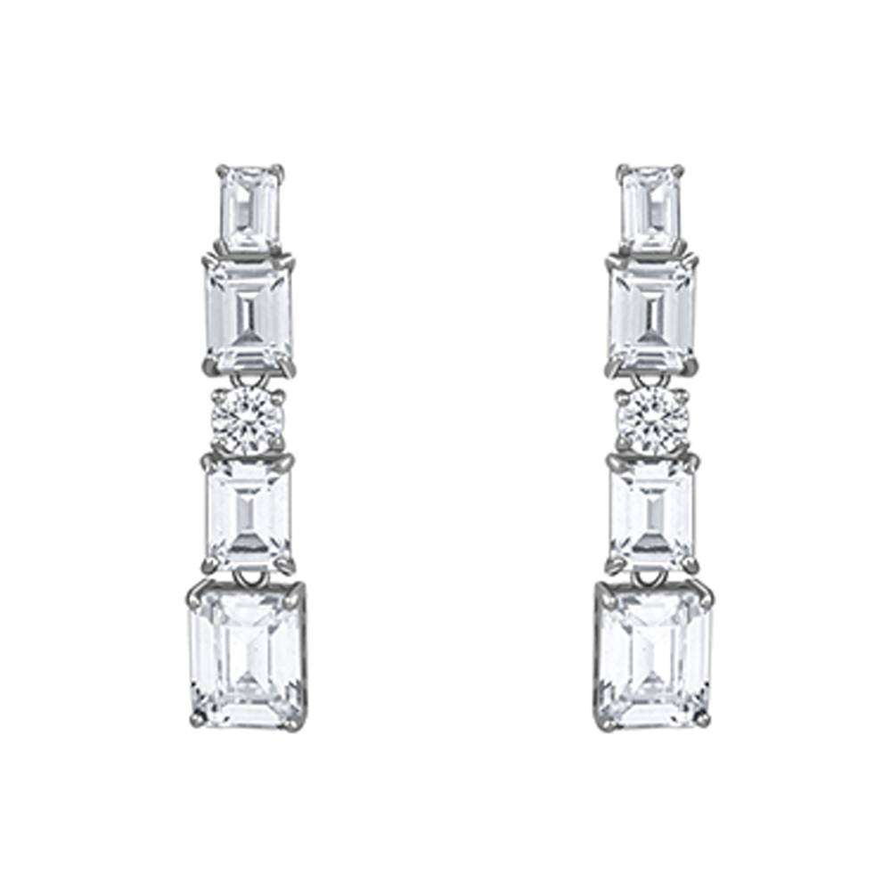 925 Silver Glam Earrings| Drops To Gift Women & Girls | With Certificate Of Authenticity And 925 Stamp | 6 Months War : TLER01