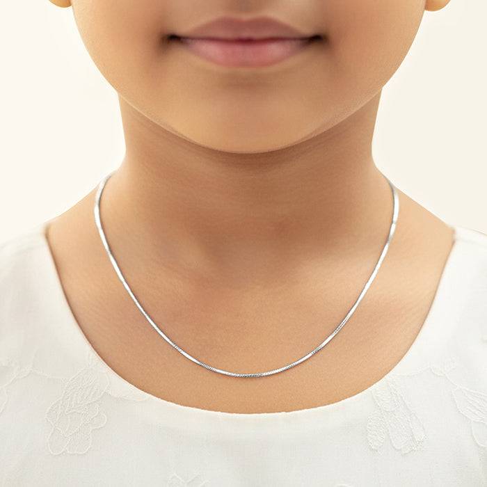 925 Silver Brazillian Kids Chain|Gifts For Kids : TLKCH06
