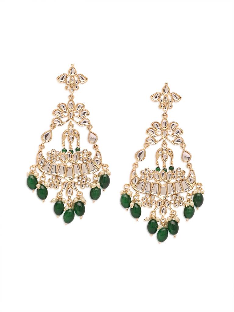 Gold-Plated Classic Drop Earrings : TMED21027