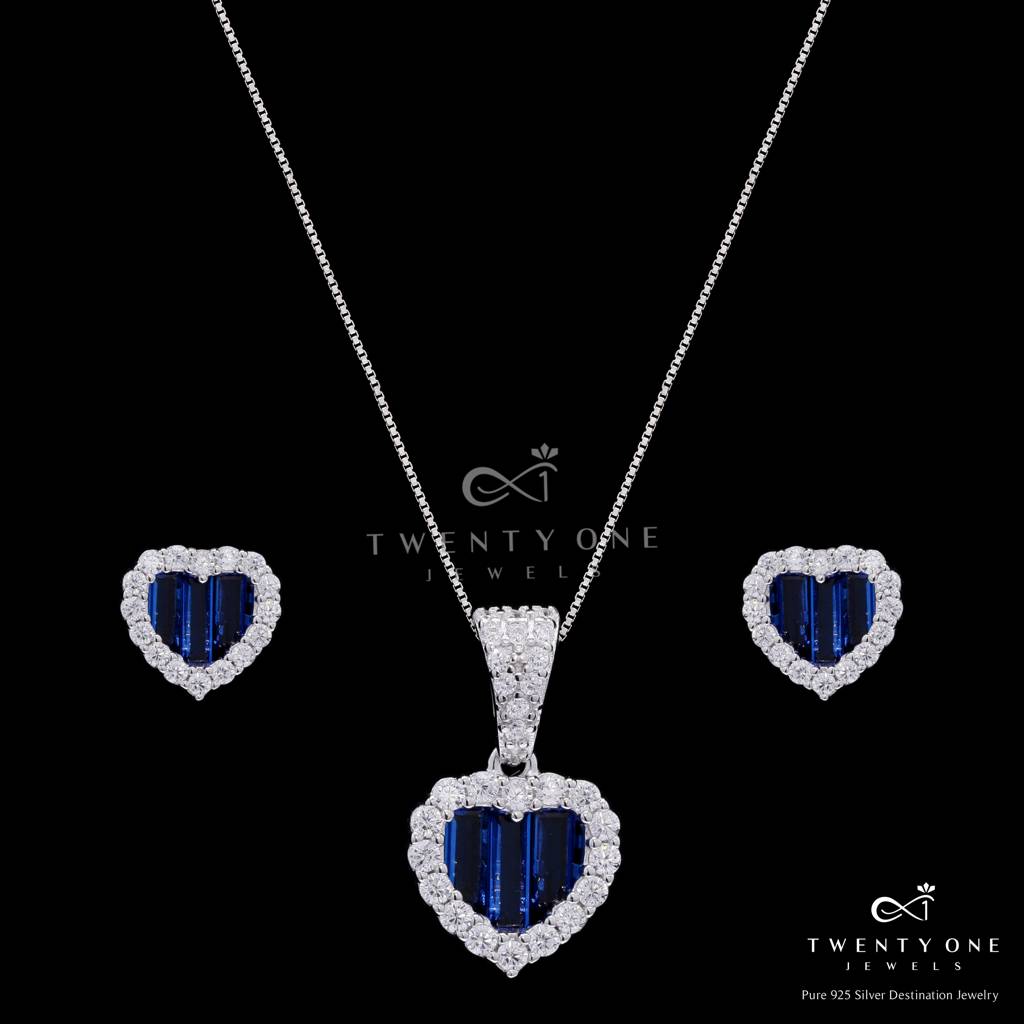 アクセサリー DIFFERENT NECKLACE PREMIUM CZ American Diamond Premium Quality Necklace 2 Set Combo Red