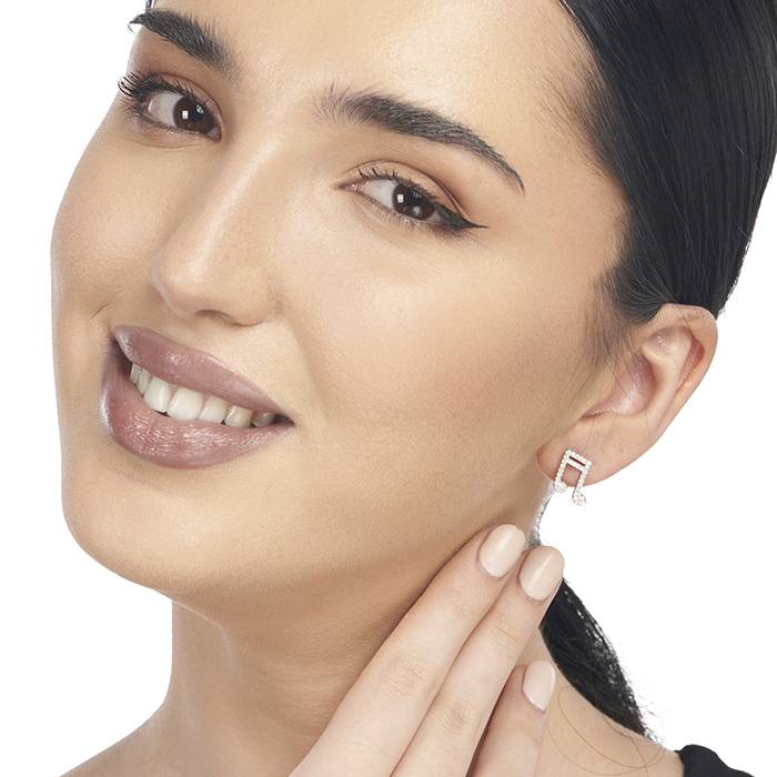Music Trinket Cz Silver Tops : TP23