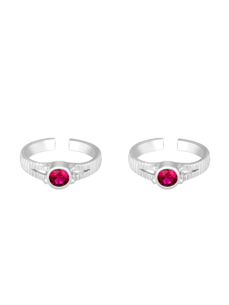 Giva 925 Sterling Silver Midnight Mirage Toe Rings