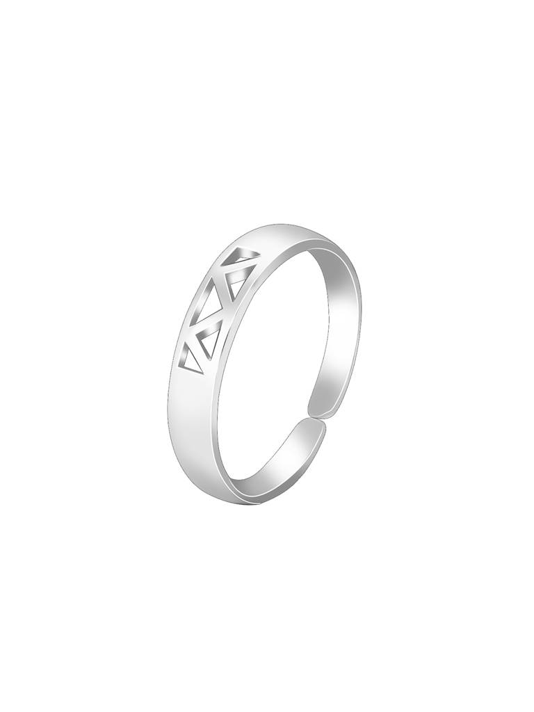 Giva 925 Sterling Silver Zig Zag Toe Rings