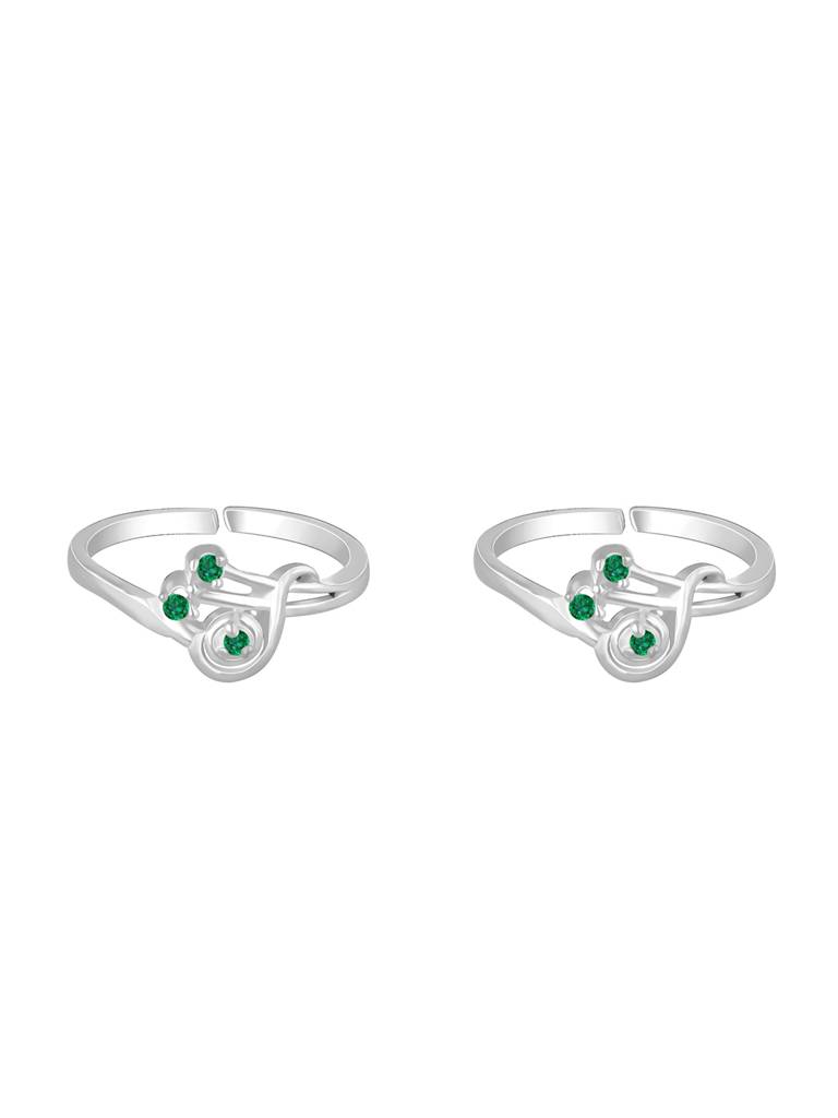 Giva 925 Sterling Silver Minimalist Glamour Toe Rings