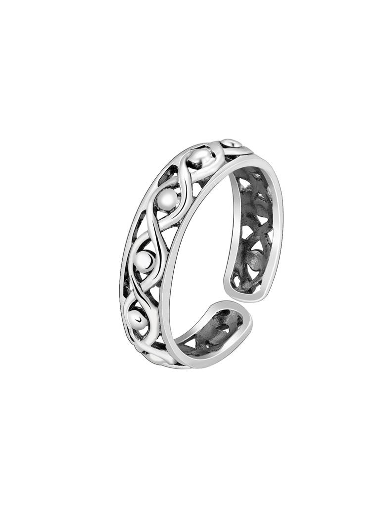 Giva 925 Sterling Silver Mesmereyes Toe Rings