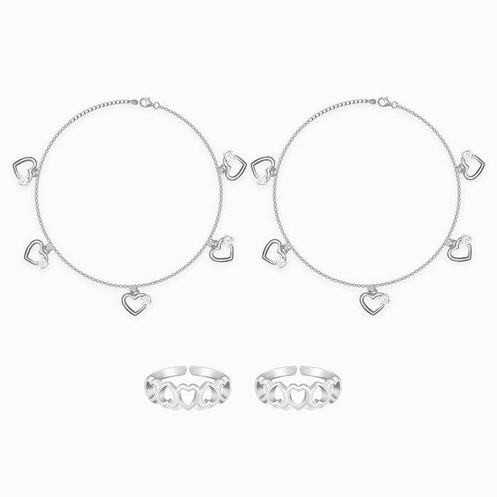 Giva 925 Silver Kadambari Set| Gifts For Women And Girls | With Certificate Of Authenticit : TR0137A0043A0043