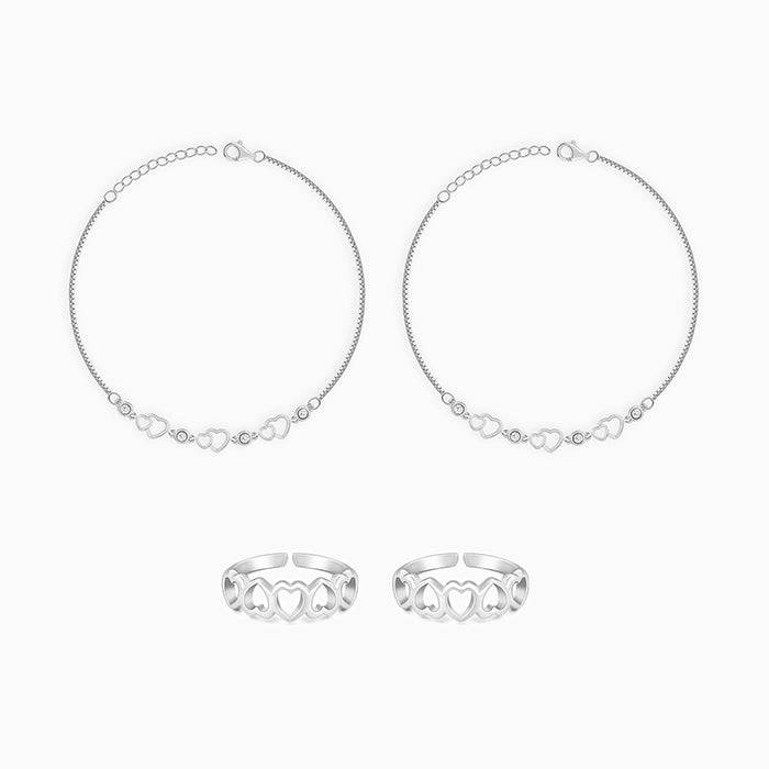 Giva 925 Silver Aparajita Set| Gifts For Women And Girls | With Certificate Of Authenticity And 925  : TR0137A0303A0303
