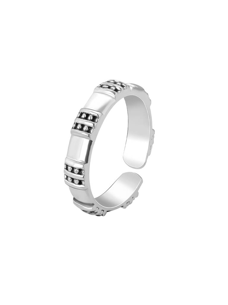 Giva 925 Sterling Silver Tribal Stripes Toe Rings
