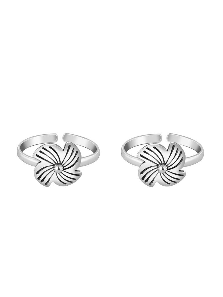 Giva 925 Sterling Silver Serenity Toe Rings