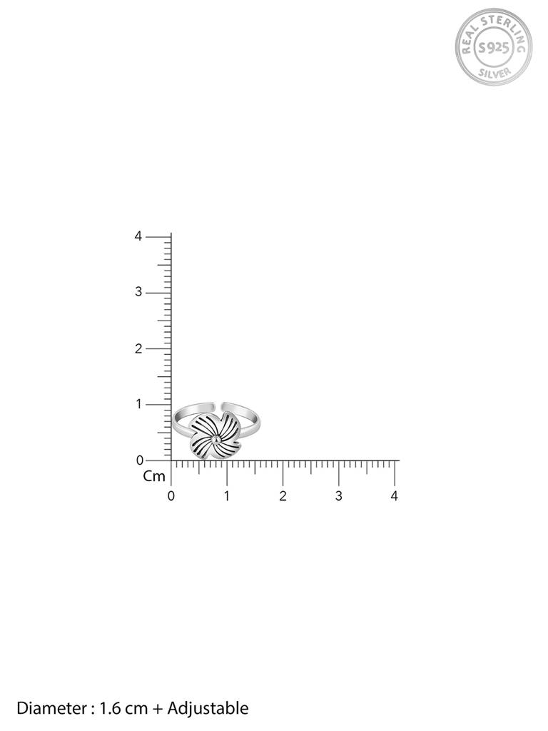 Giva 925 Sterling Silver Serenity Toe Rings